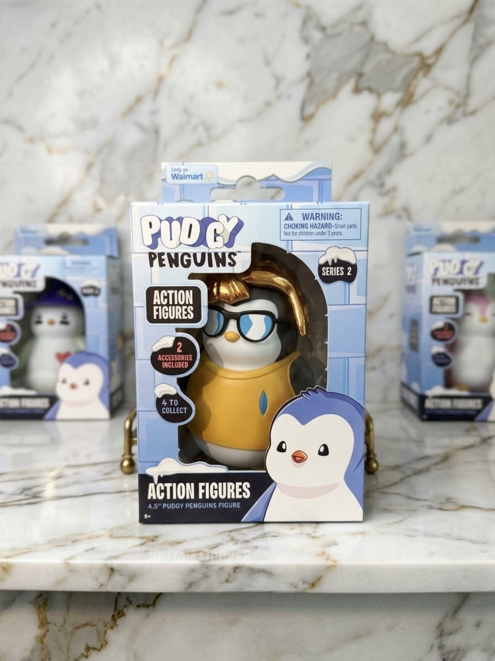 New Pudgy Penguins Chase action figure series 2